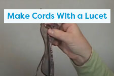 How to Make Cords With a Lucet Knitting Tutorial