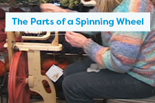 The Parts of a Spinning Wheel Knitting Tutorial