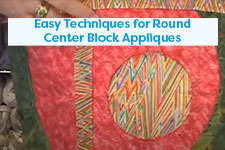 Easy Techniques for Round Center Block Appliques Knitting Tutorial