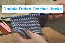 How To Use Double Ended Crochet Hooks Crochet Tutorial