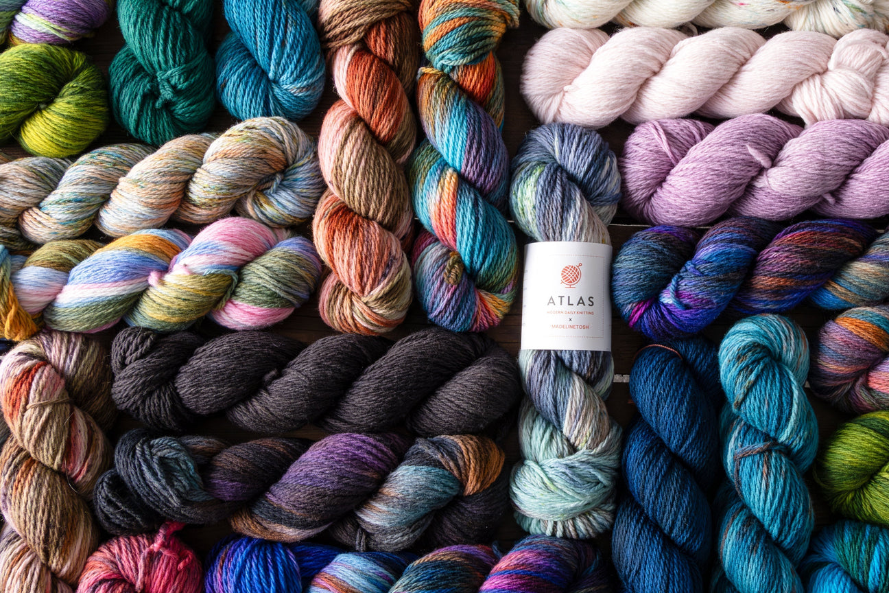 Modern Daily Knitting Atlas x Madelinetosh: A Match Made in Fiber Heaven