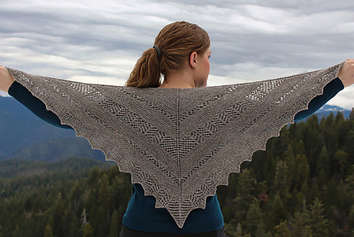 Justine Chenel Designs Patterns - Follow Your Arrow Shawl - PDF Download - Extra Image