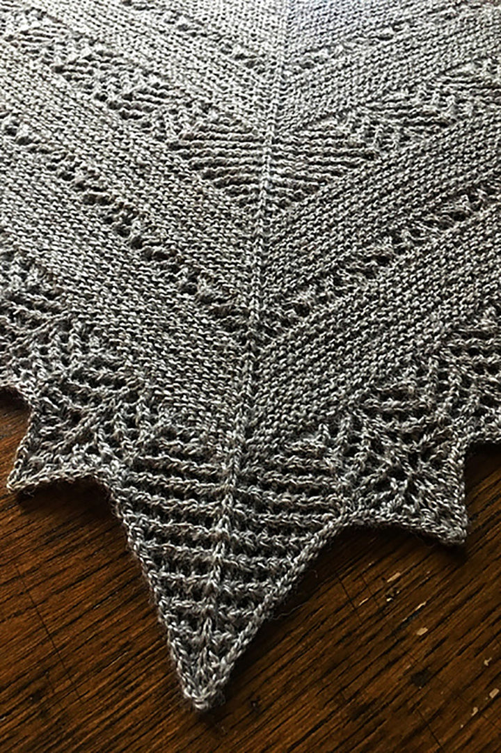 Justine Chenel Designs Patterns - Follow Your Arrow Shawl - PDF Download - Extra Image