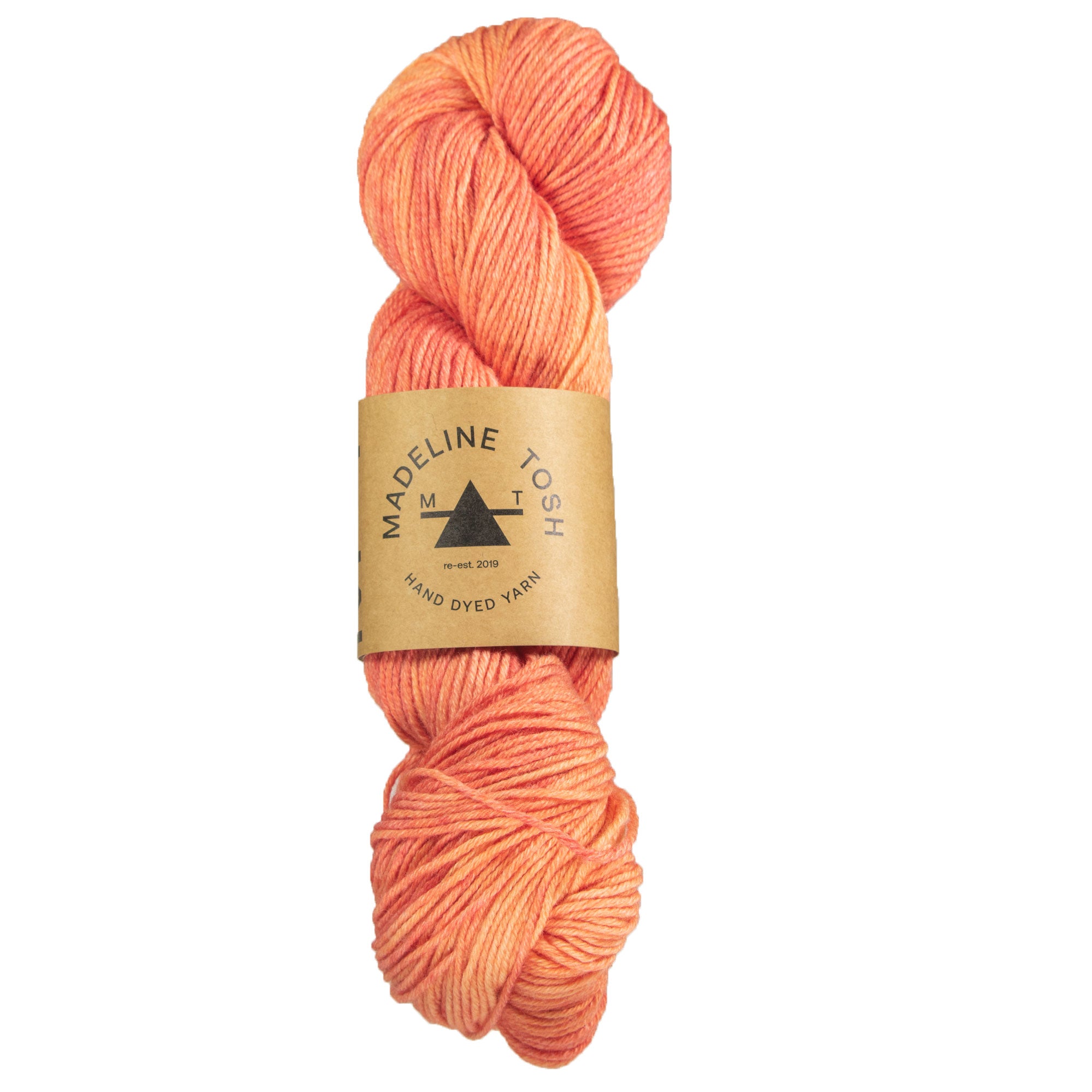 Madelinetosh Wool + Cotton Yarn - GG Loves Orange - Zoom Image
