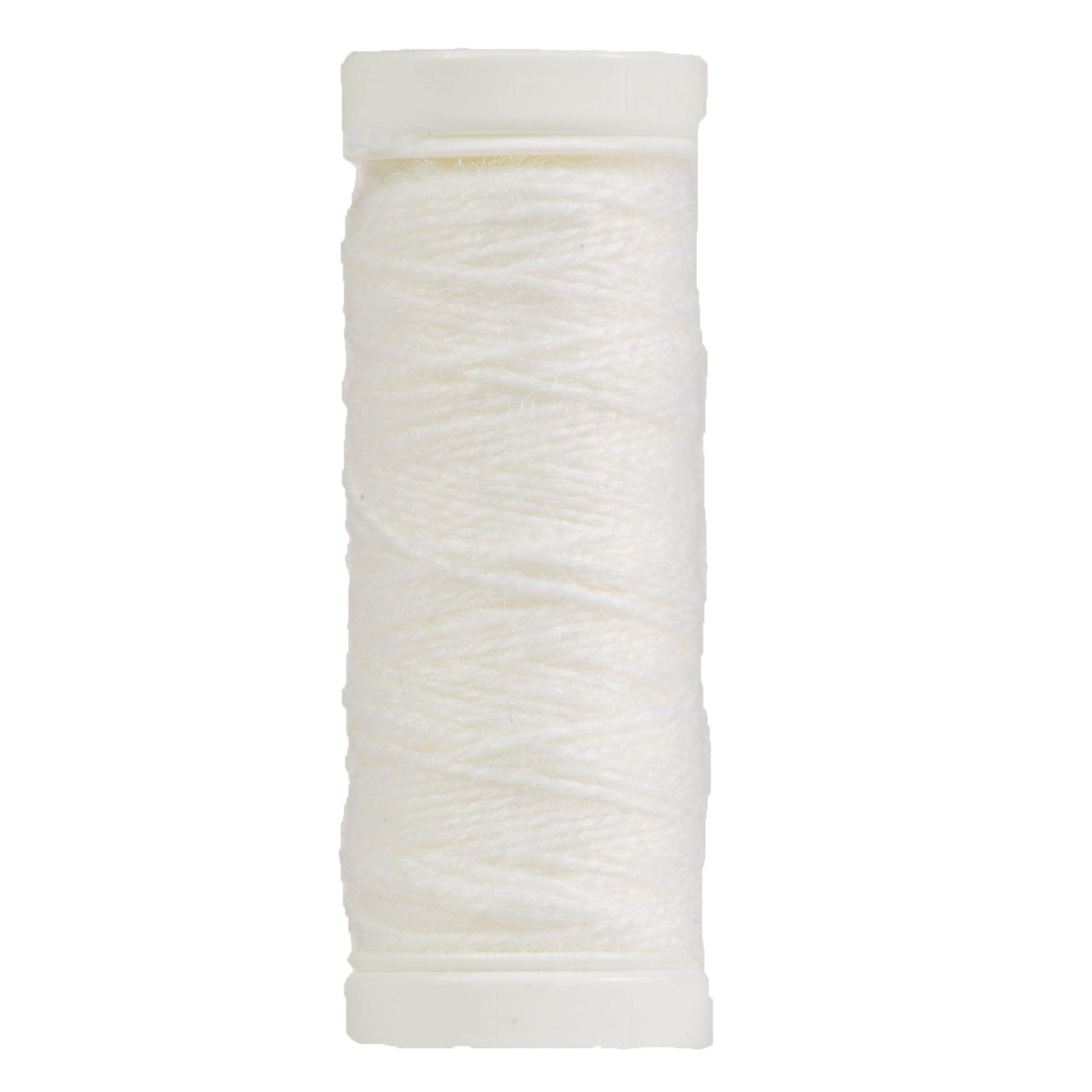 Lang Yarns Jawoll Reinforcement Bobbins - 0001 White - Zoom Image