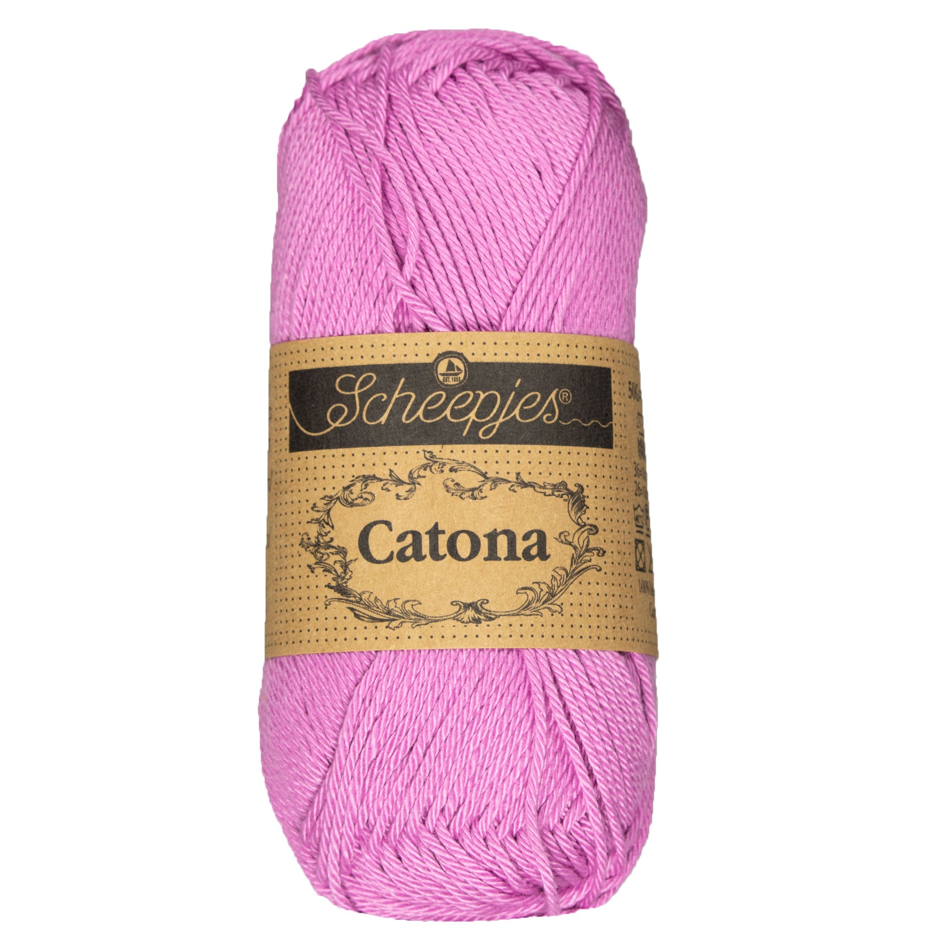 Scheepjes Catona Yarn - 398 Coral Rose - Zoom Image