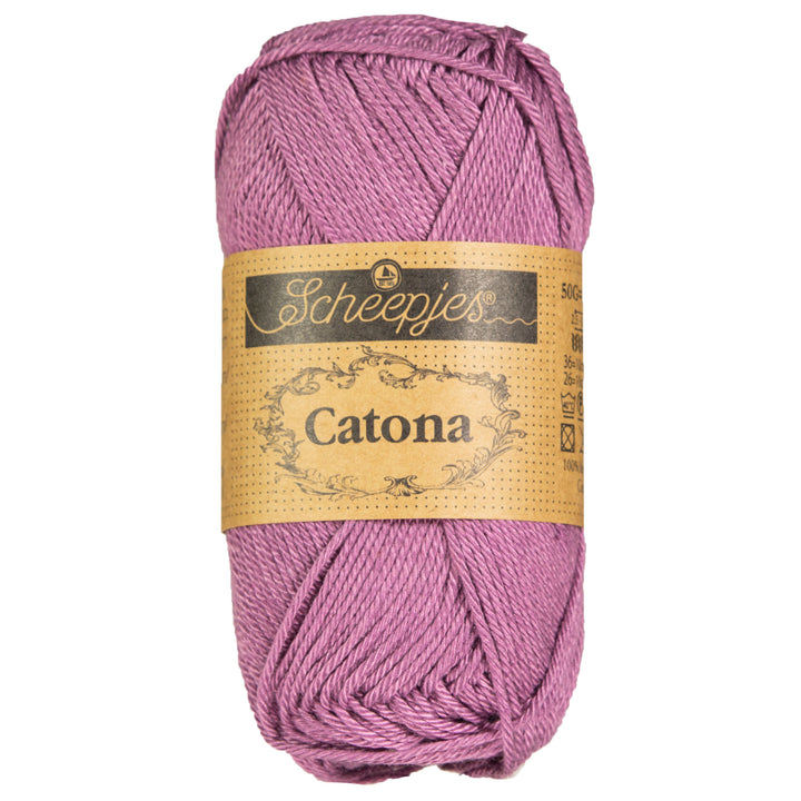Scheepjes Catona Yarn - 240 Amethyst - Zoom Image