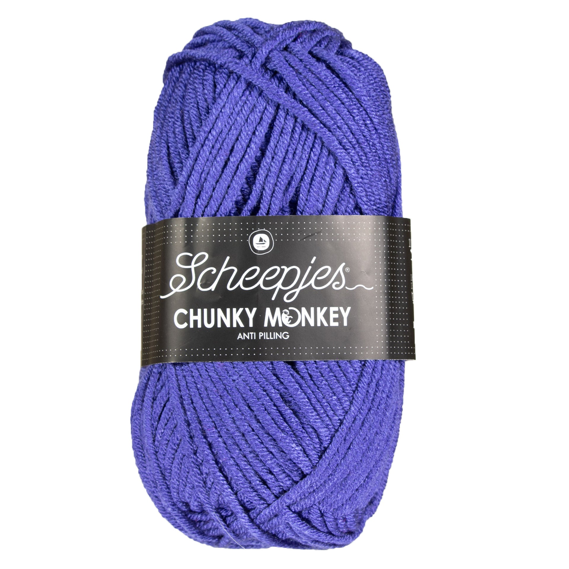 Scheepjes Chunky Monkey Yarn - 1825 Midnight - Zoom Image