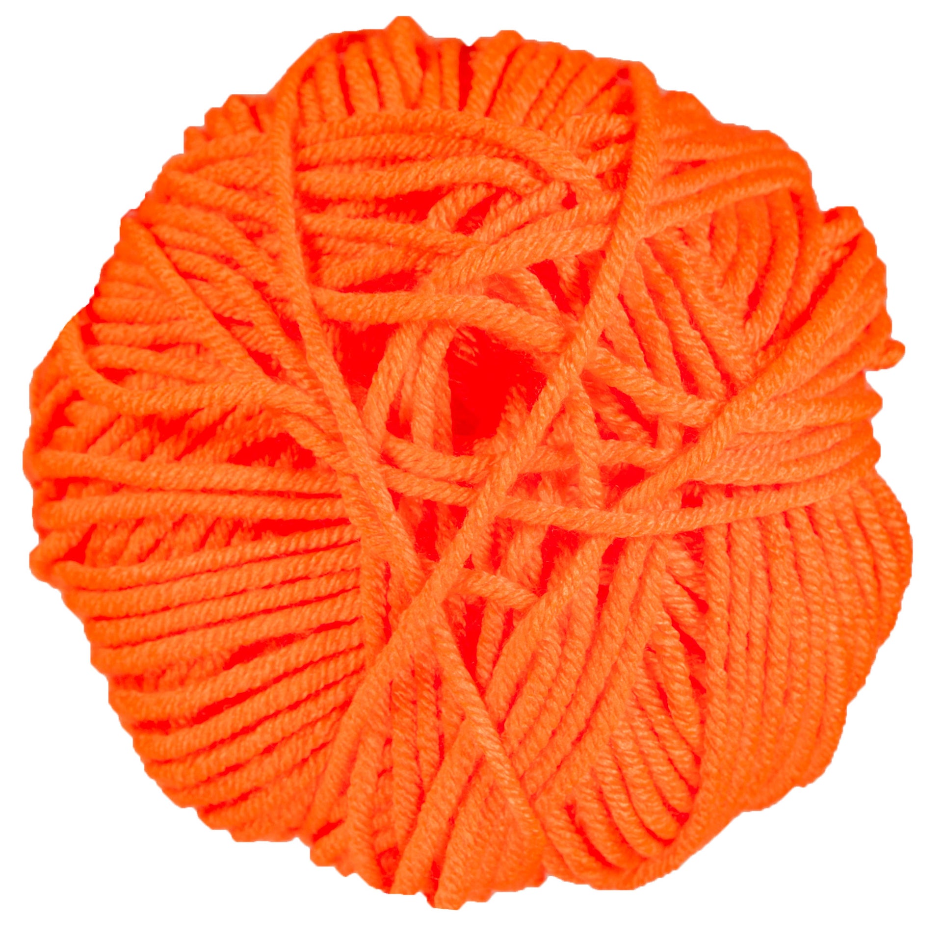 Scheepjes Chunky Monkey Yarn - 1256 Neon Orange - Zoom Image