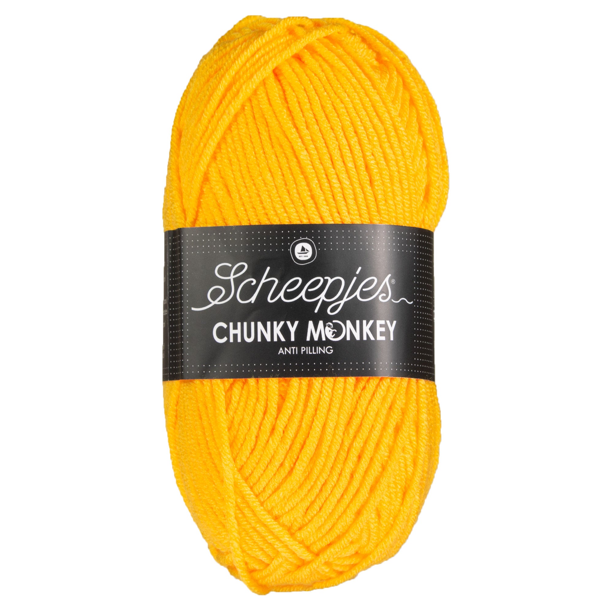 Scheepjes Chunky Monkey Yarn - 2004 Canary - Zoom Image