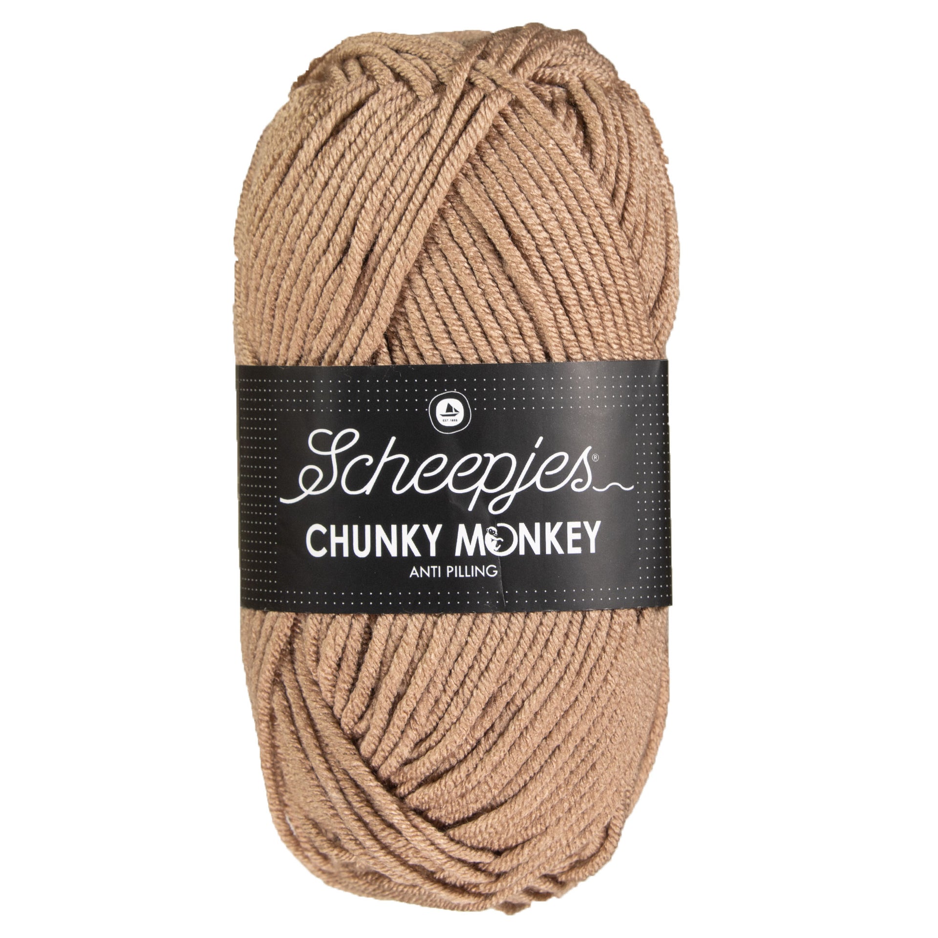 Scheepjes Chunky Monkey Yarn - 1064 Beige - Zoom Image