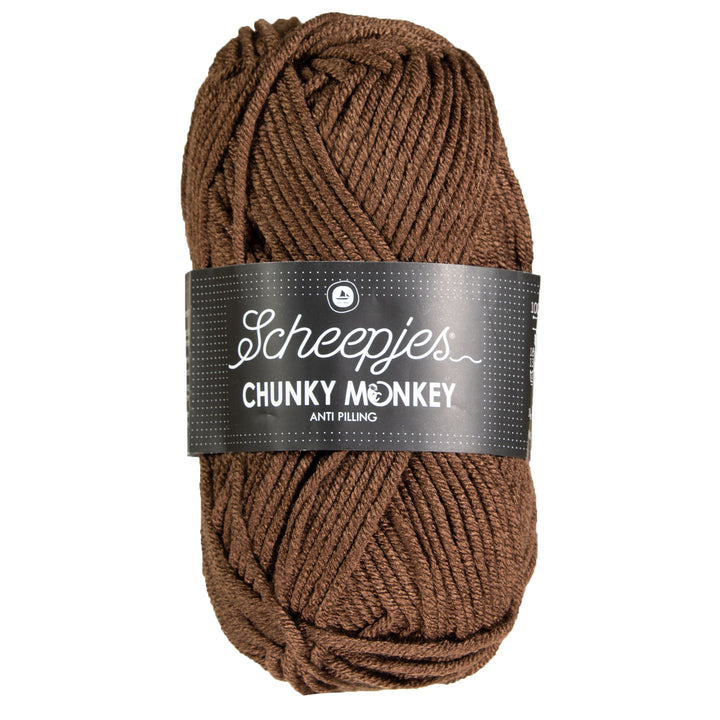 Scheepjes Chunky Monkey Yarn - 1054 Tawny - Zoom Image