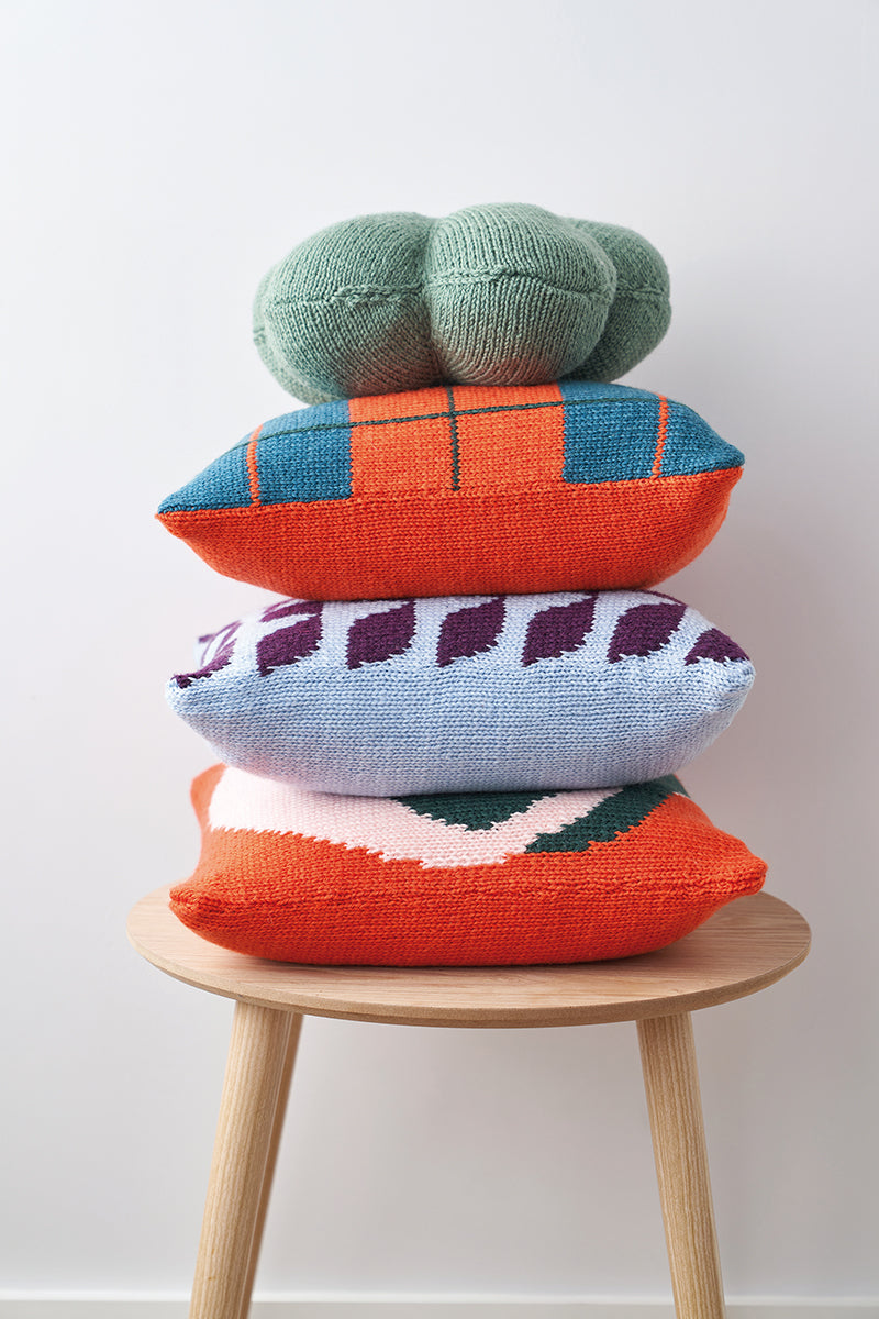 Rowan Daydreamer Collection Patterns - Floral Fever Cushion - PDF Download - Extra Image