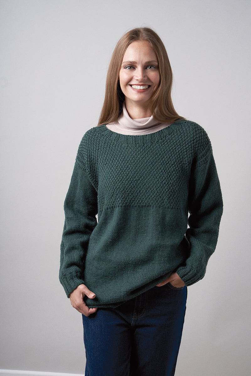 Rowan Daydreamer Collection Patterns - Sofa Sweater - PDF Download - Extra Image
