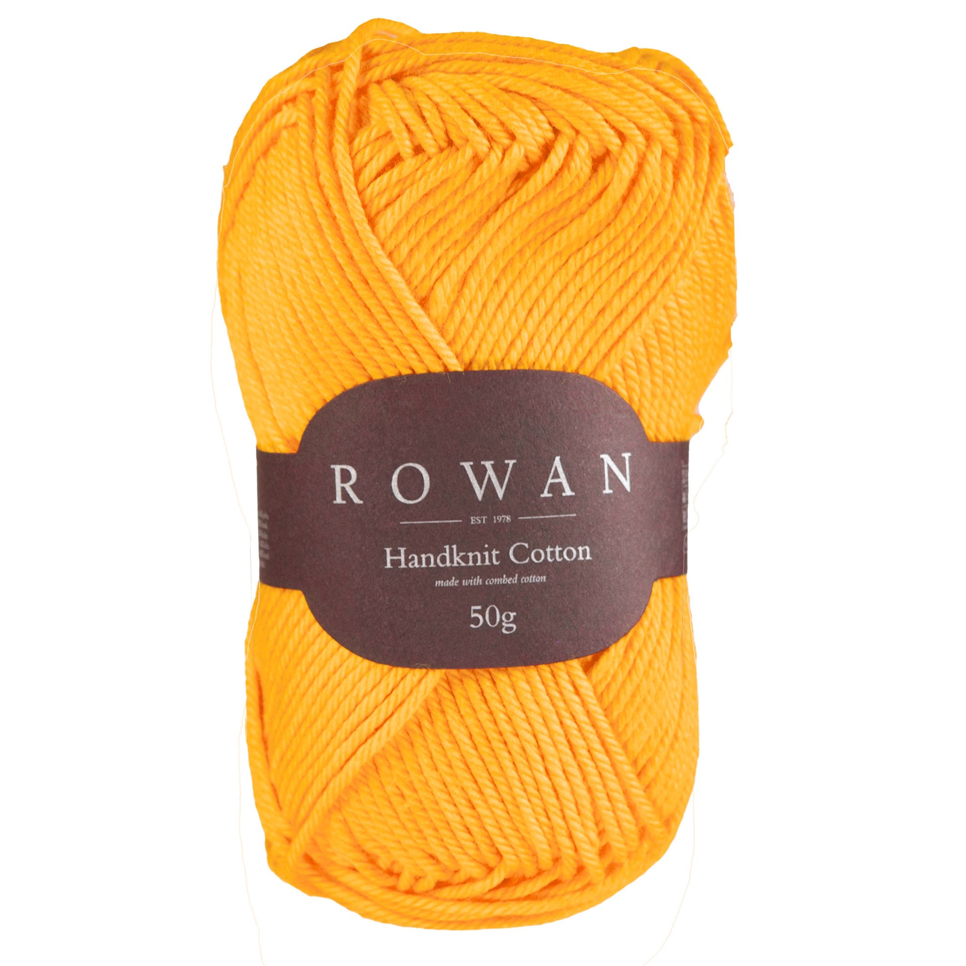 Rowan Handknit Cotton Yarn - 377 Canary - Zoom Image