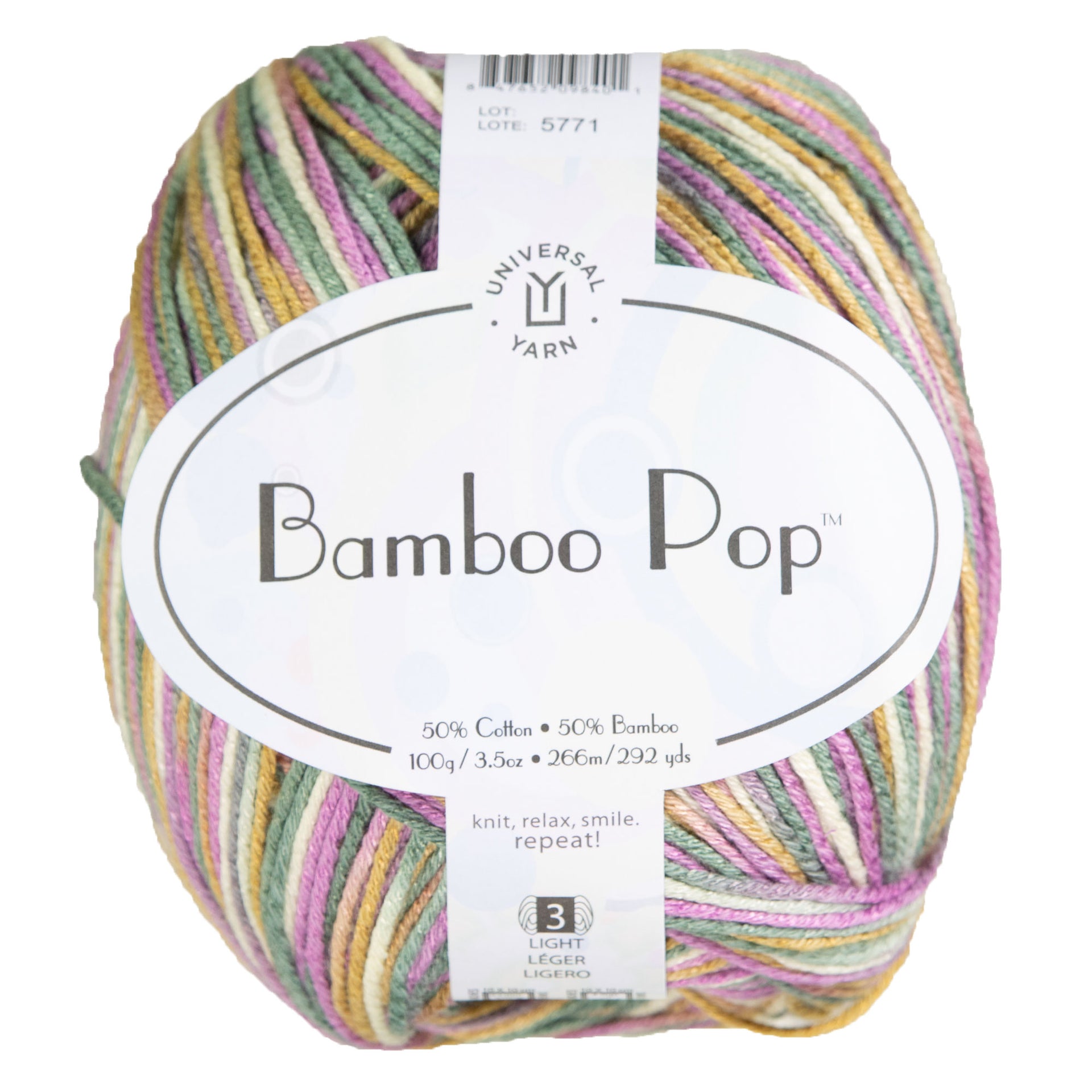 Universal Yarn Bamboo Pop Yarn - 224 Bouquet - Zoom Image