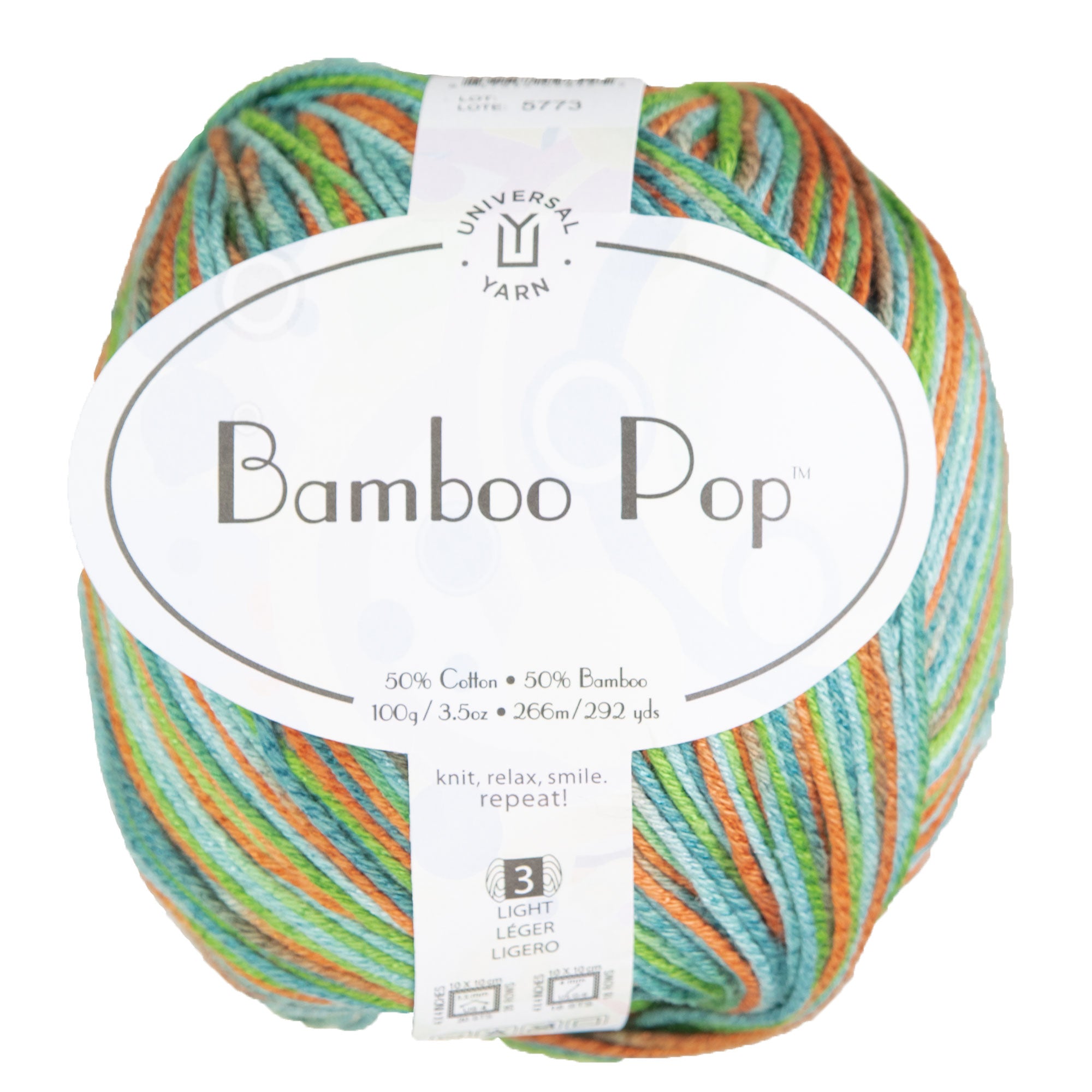 Universal Yarn Bamboo Pop Yarn - 226 Fresh Cut - Zoom Image