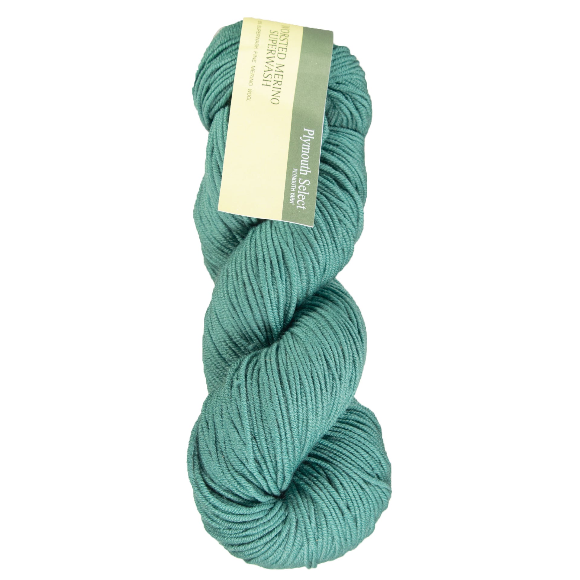 Plymouth Yarn Worsted Merino Superwash Yarn - 98 Blue Spruce - Zoom Image