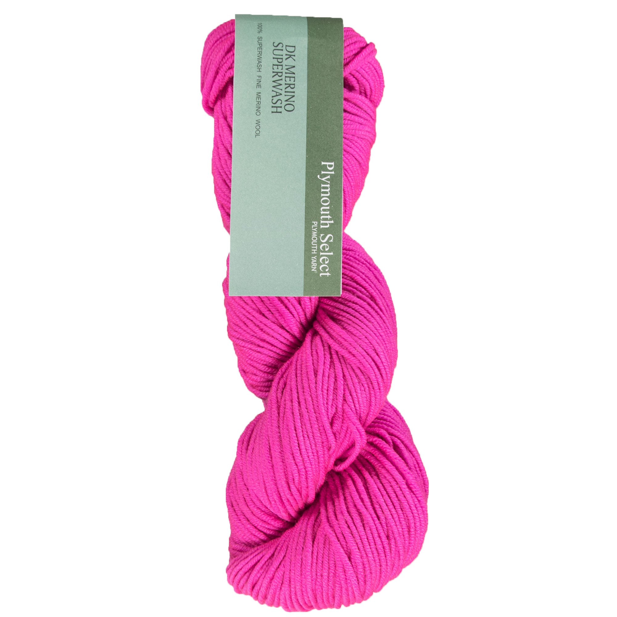 Plymouth Yarn DK Merino Superwash Yarn - 1154 Hot Pink Glow - Zoom Image