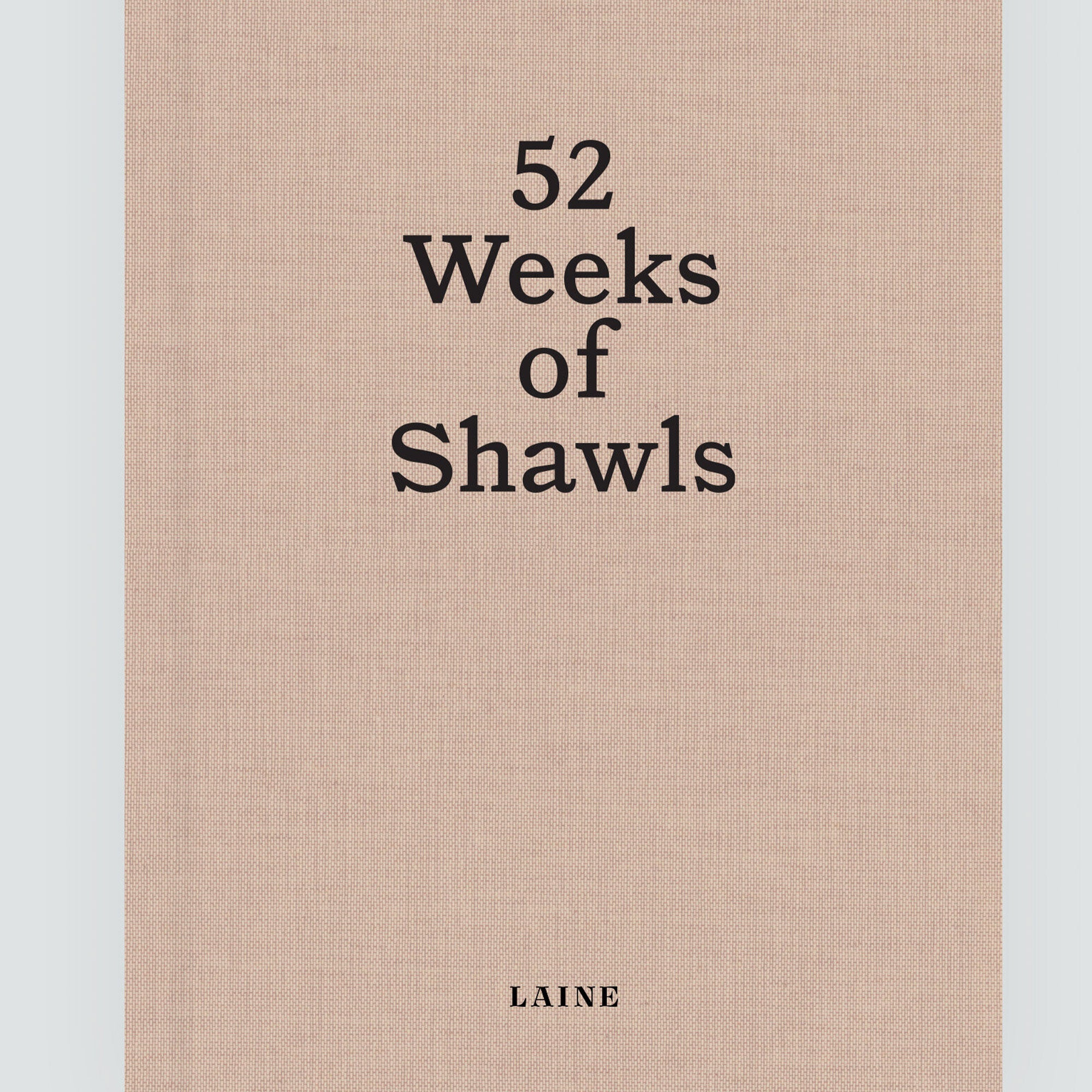 Laine Magazine 52 Weeks Books - 52 Weeks of Shawls - Zoom Image