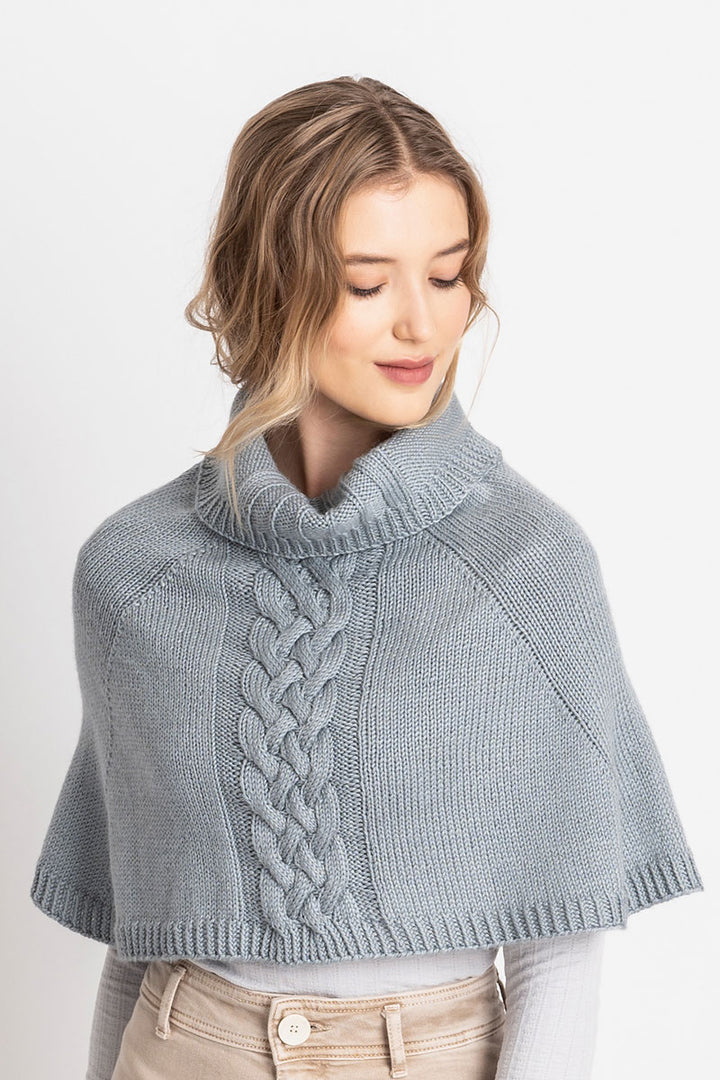 Blue Sky Fibers The Classic Series Patterns - Calgary Capelet - PDF Download - Extra Image