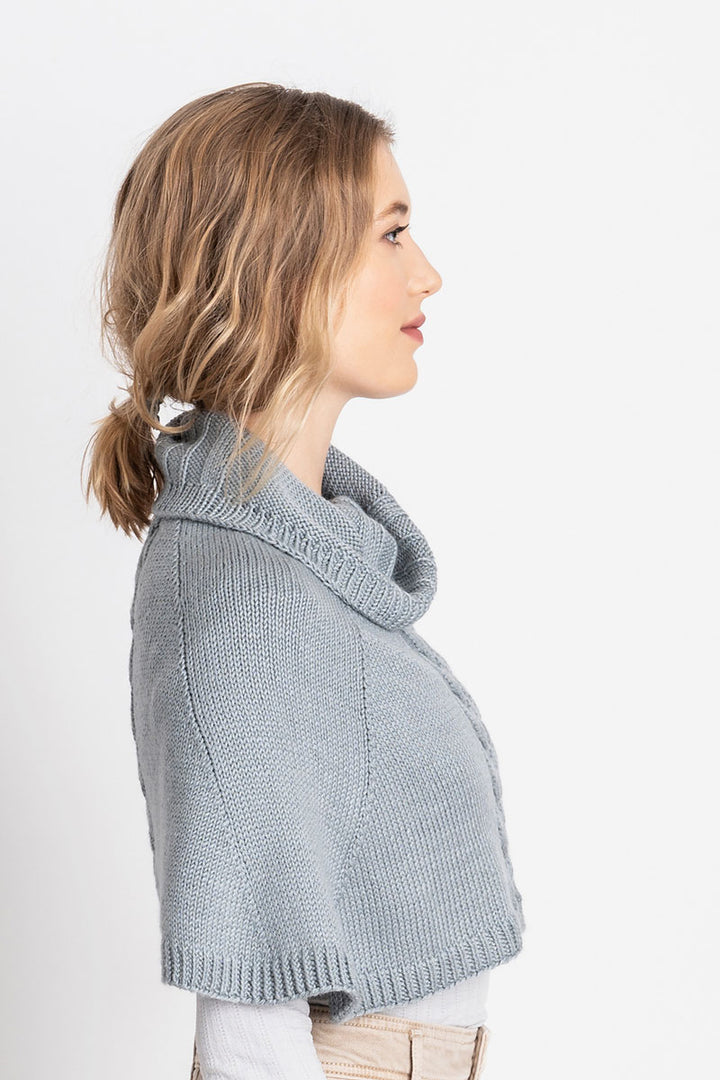 Blue Sky Fibers The Classic Series Patterns - Calgary Capelet - PDF Download - Extra Image