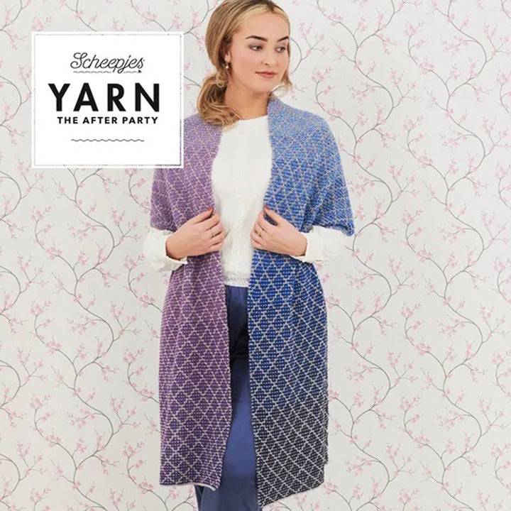 Scheepjes YARN The After Party Patterns - 71 Lavender Trellis Wrap - Extra Image