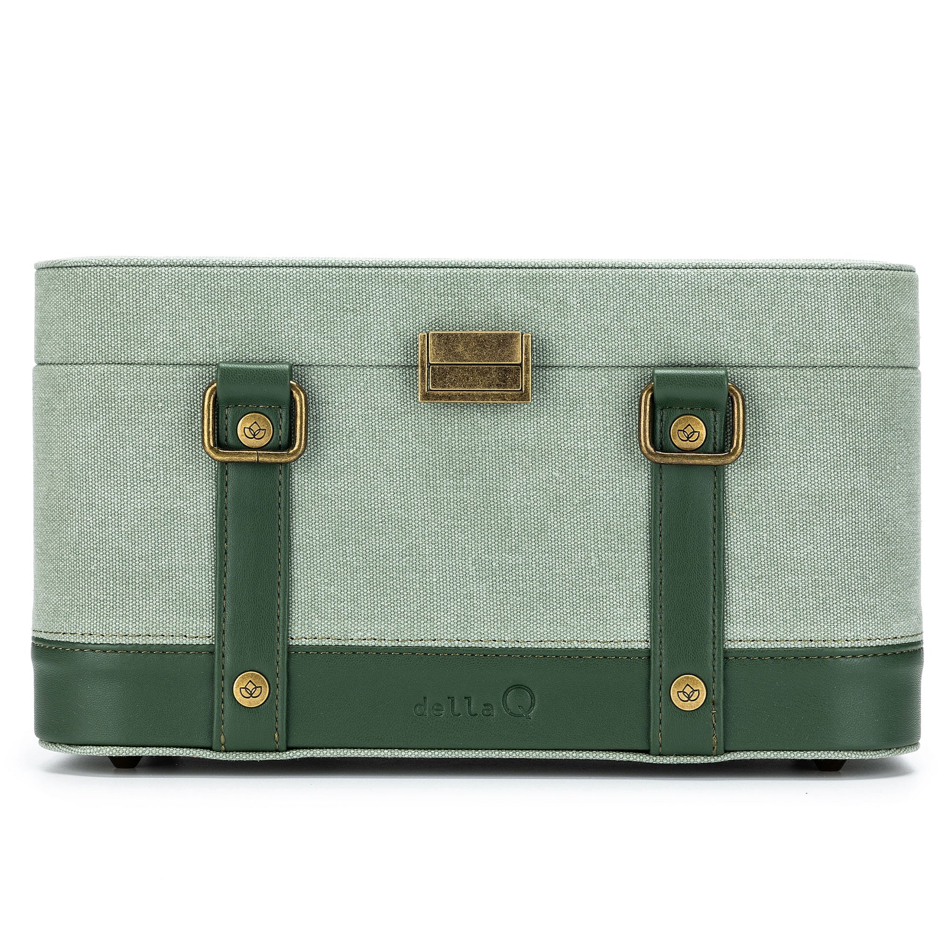 della Q Maker's Train Case - Sage - Zoom Image