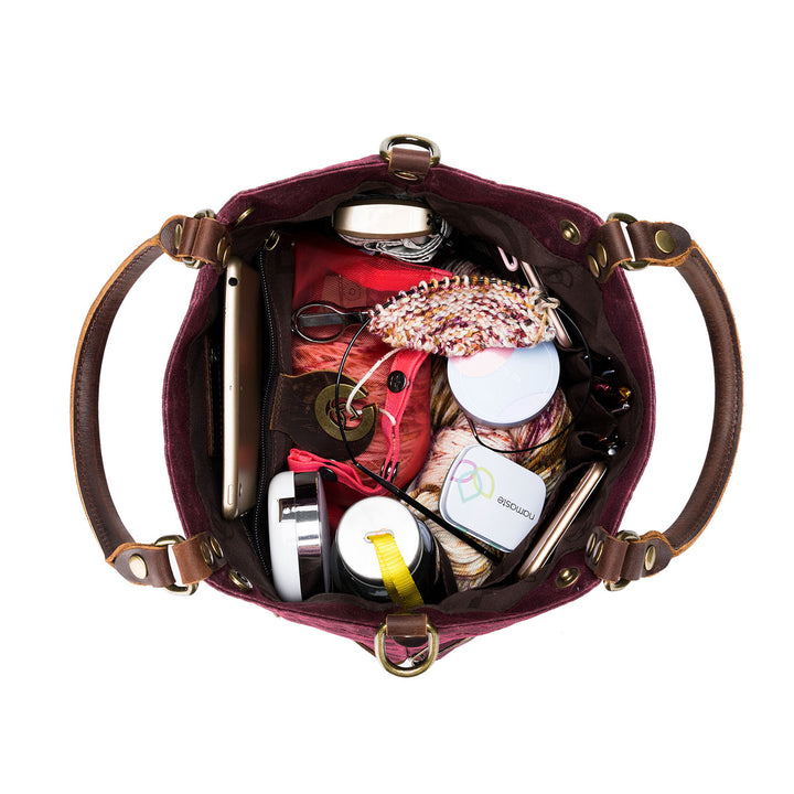 della Q Maker's Canvas Tote - Olive - Extra Image