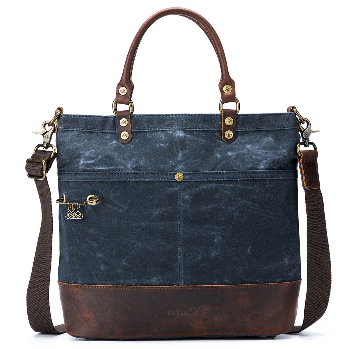 della Q Maker's Canvas Tote - Blue - Extra Image