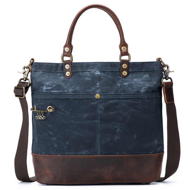 della Q Maker's Canvas Tote - Blue - Extra Image