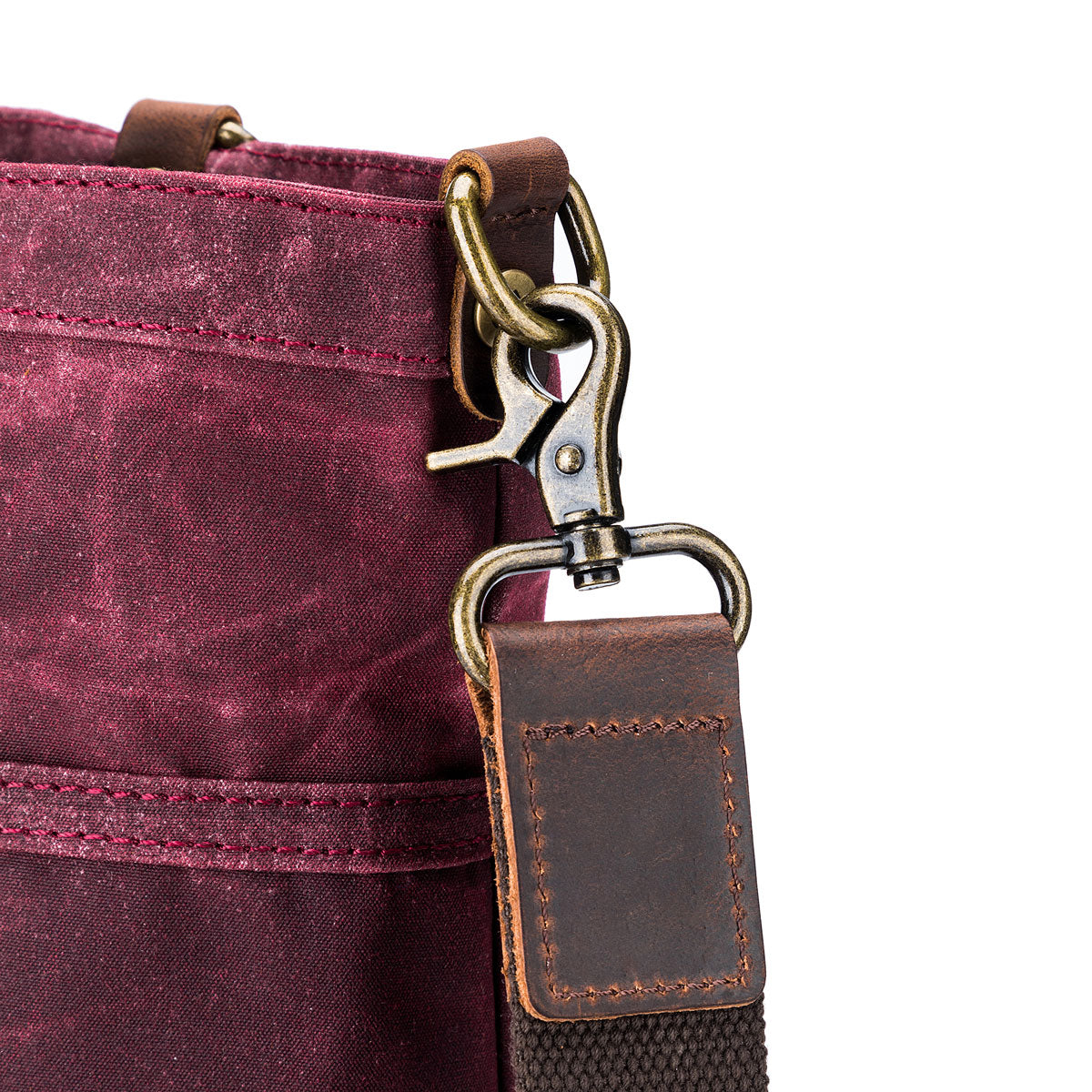 della Q Maker's Canvas Tote - Red - Extra Image