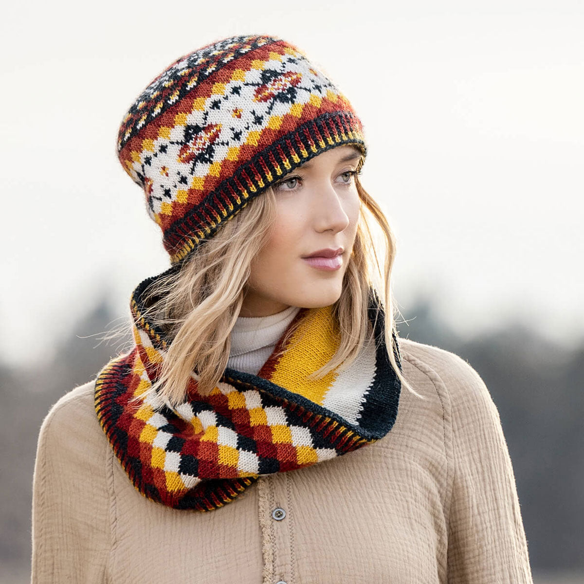 Blue Sky Fibers Kits - Bainbridge Hat and Cowl - Extra Image