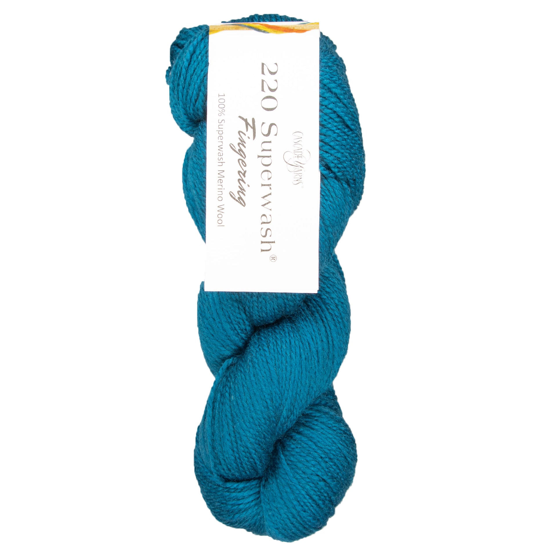 Cascade Yarns 220 Superwash Fingering Yarn - 34 Dark Teal - Zoom Image