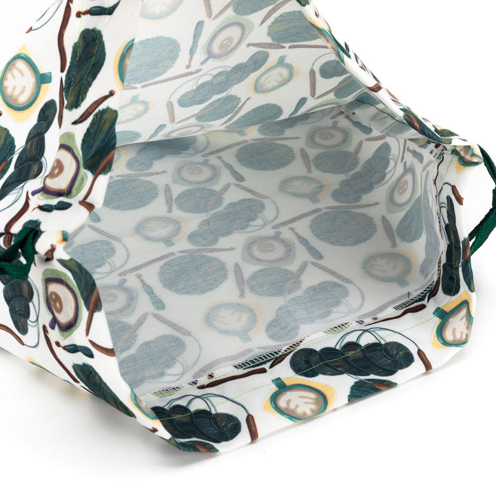 della Q Large Eden Project Bag - 119-2 - Fabric Print Collection - Yarn Bombing - Extra Image
