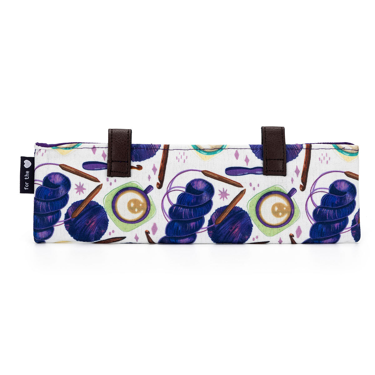 della Q Sock Needle Keeper - 1201-1 - Fabric Print Collection - Yarn Bombing - Extra Image