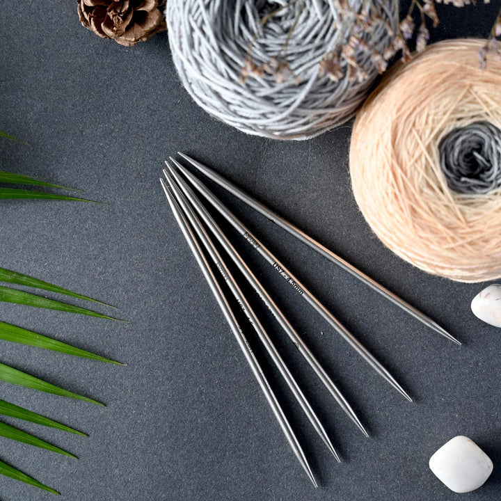 KnitPro Mindful Double Point Needles - US 10.75 (7.0mm) - 8" - Extra Image