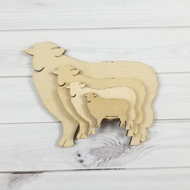 Katrinkles Sheep Bobbins - Small - Extra Image