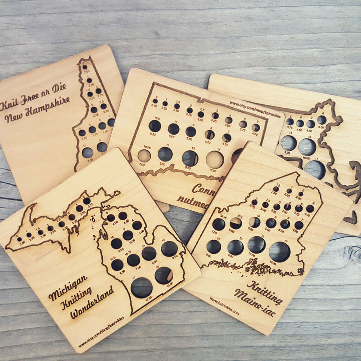 Katrinkles Jimmy Beans Wool Logo Needle Gauge - Nevada - Extra Image
