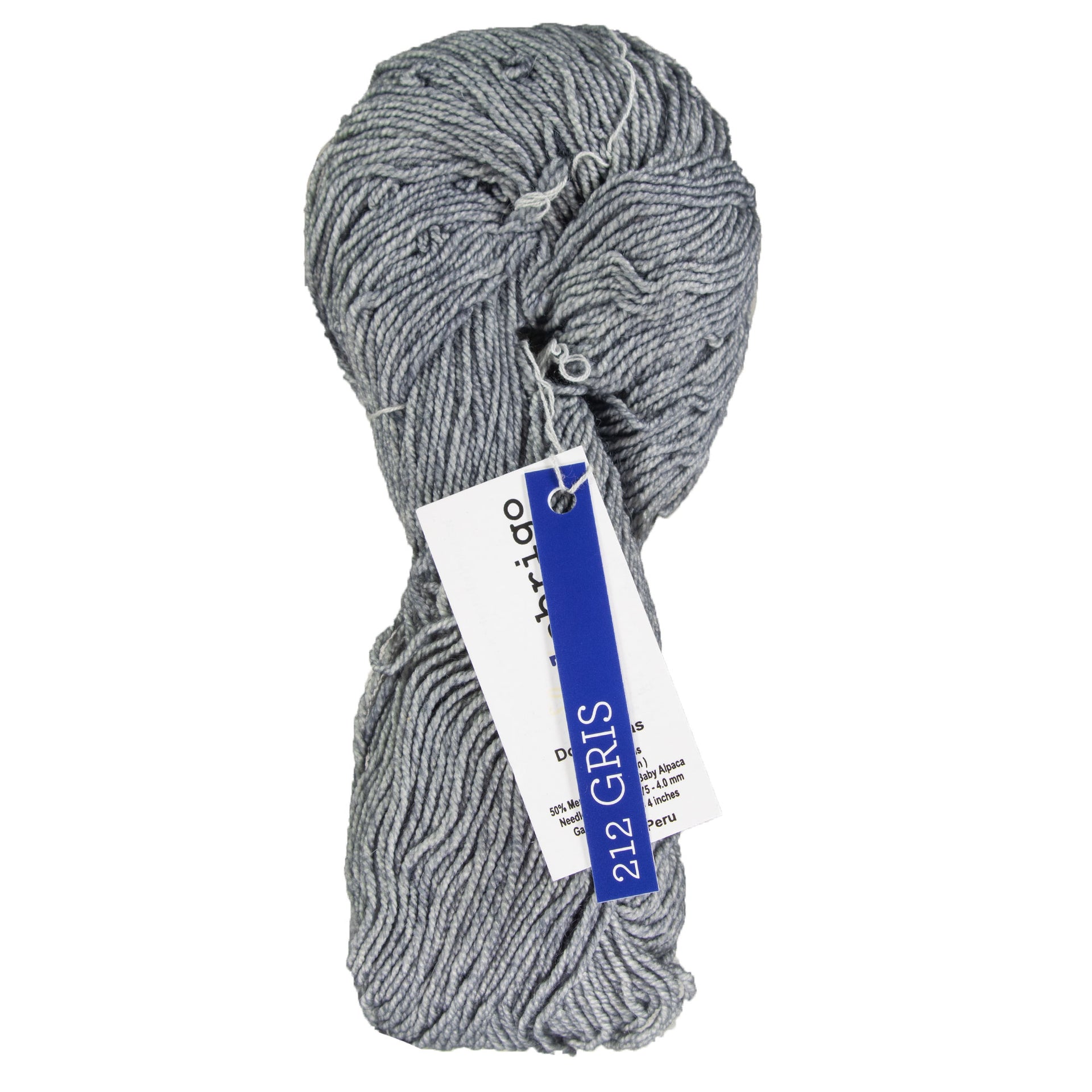 Malabrigo Dos Tierras Yarn - 212 Gris - Zoom Image