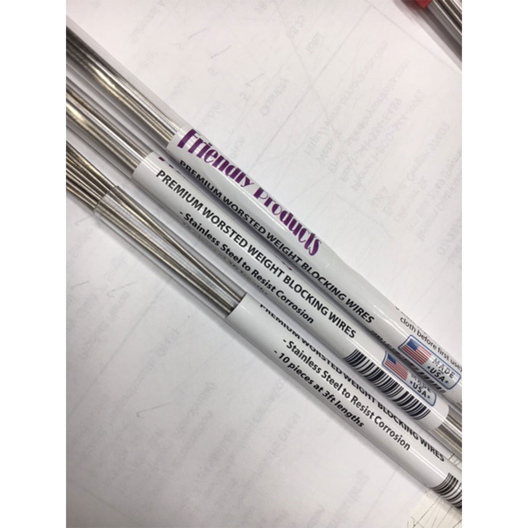 Bryson Distributing Blocking Wires - Worsted - Zoom Image