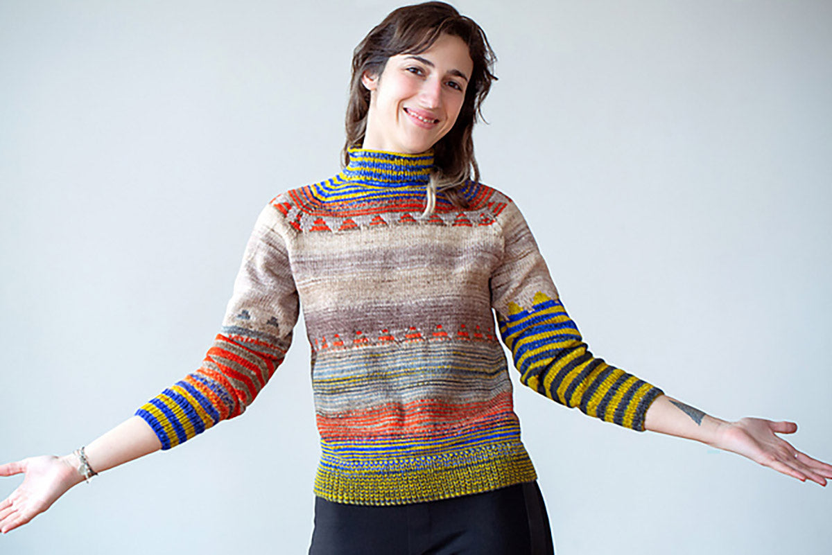 Urth Yarns Urth PDF Patterns - Gold Nugget Raglan Sweater - PDF Download - Extra Image