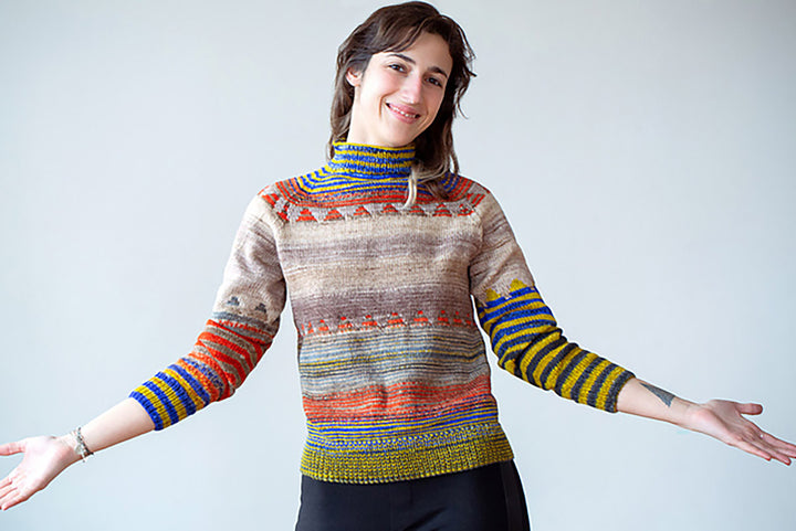 Urth Yarns Urth PDF Patterns - Gold Nugget Raglan Sweater - PDF Download - Extra Image