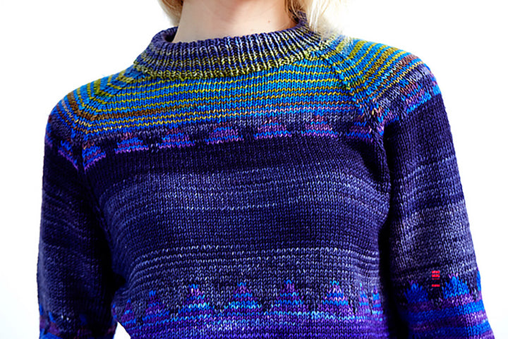 Urth Yarns Urth PDF Patterns - Gold Nugget Raglan Sweater - PDF Download - Extra Image