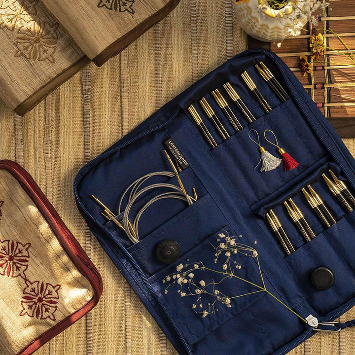 Lantern Moon Ebony Interchangeable Needle Sets - Heirloom - 5 Inch Tips US 2.5-11 - Extra Image