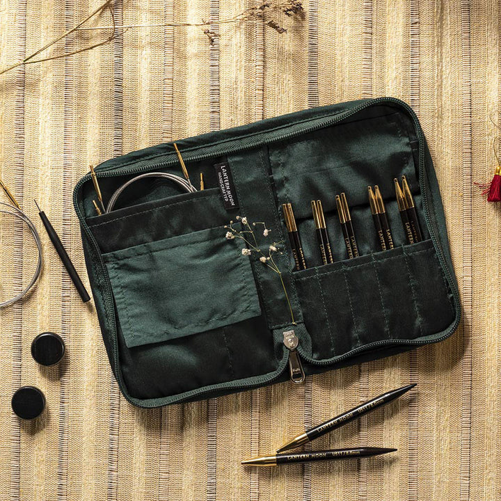 Lantern Moon Ebony Interchangeable Needle Sets - Legacy - 5 Inch Tips US 3-8 - Extra Image