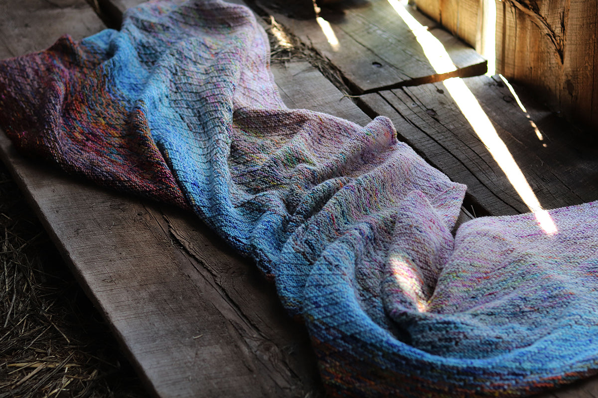 Koigu Pencil Box Collection 3.0 Patterns - Week in Week Out Wrap - PDF Download - Extra Image