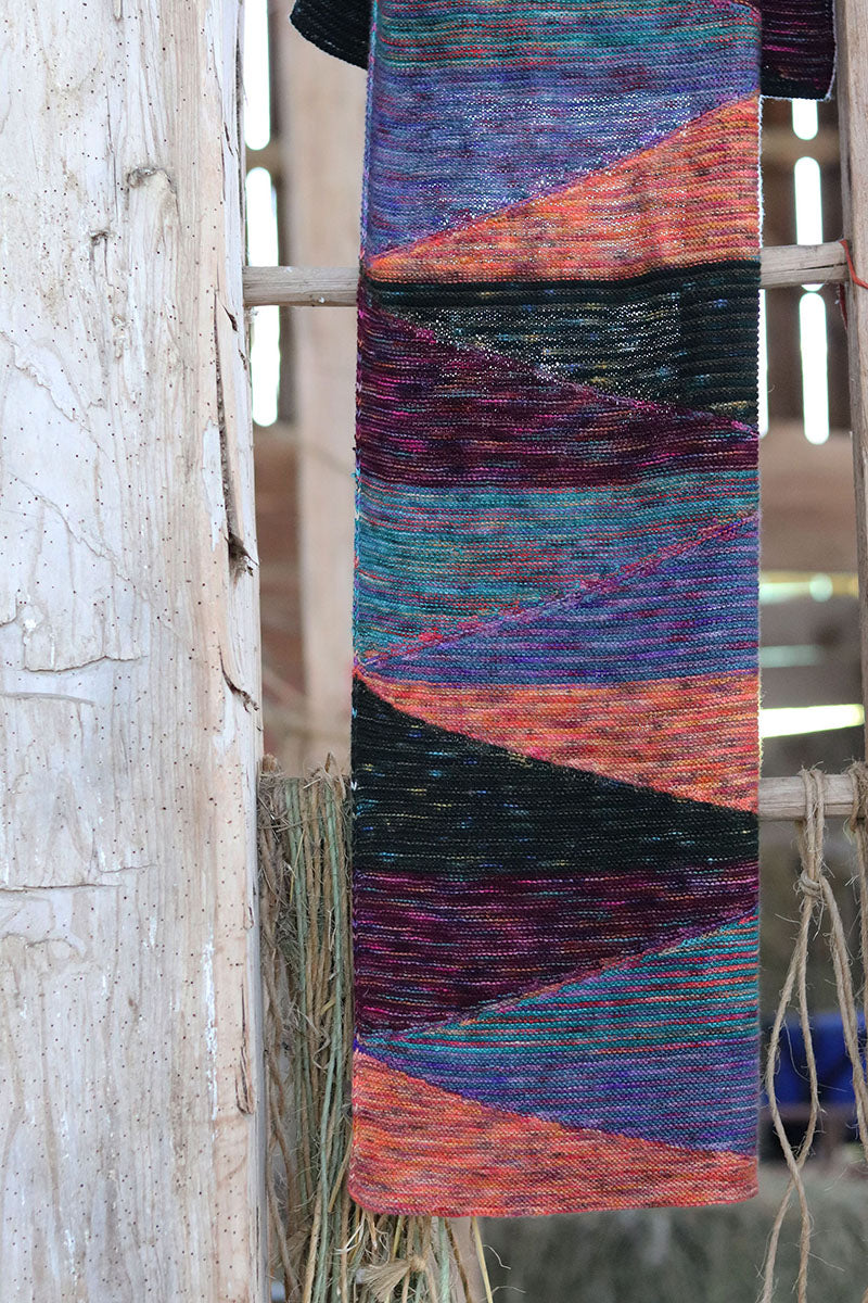 Koigu Pencil Box Collection 3.0 Patterns - Tri Shawl - PDF Download - Extra Image