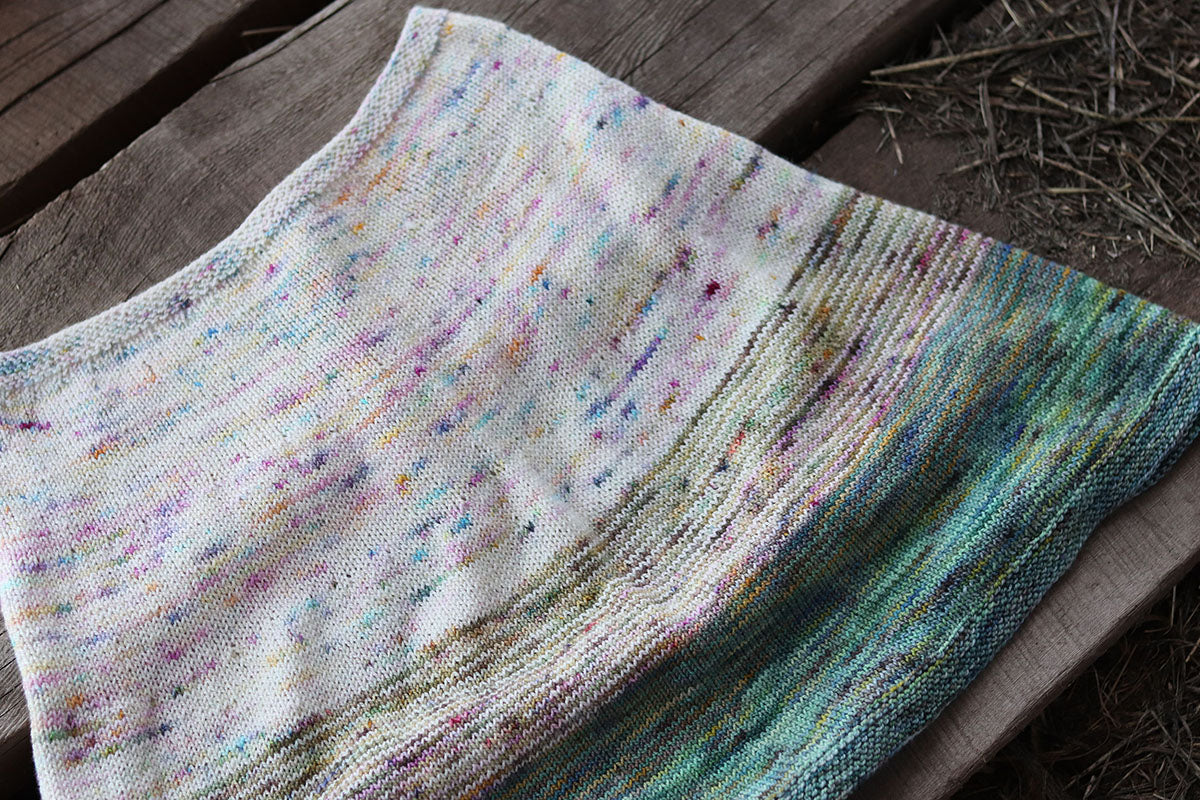 Koigu Pencil Box Collection 3.0 Patterns - Helical Fade Capelet - PDF Download - Extra Image