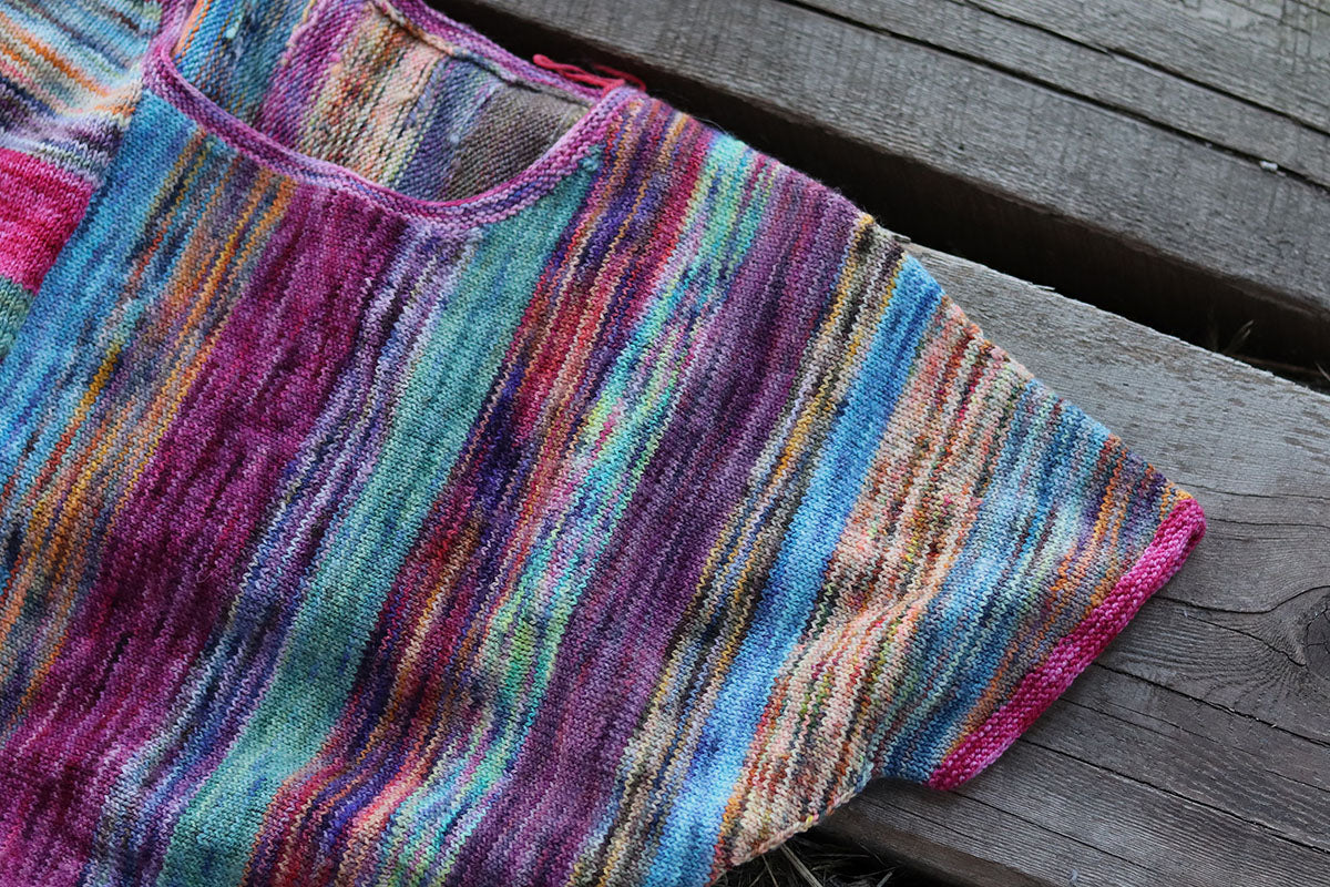 Koigu Pencil Box Collection 3.0 Patterns - Painter's T-Shirt - PDF Download - Extra Image